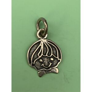 .925 Boy Head Sterling Silver Jewelry Charm #family